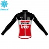 Tenue Maillot M/L + Collant à Bretelles 2020 Lotto Soudal Hiver Thermal Fleece N001